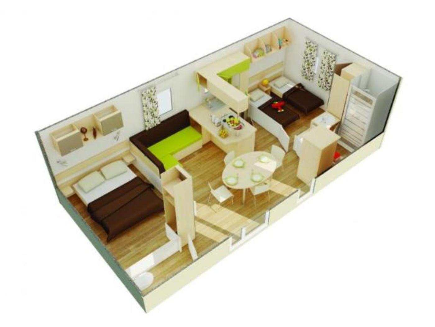 Camping Etang Des Bois Vieilles-Maisons-sur-Joudry Rum bild